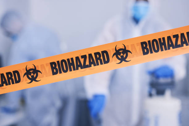 Professional Blood Cleanup technician working in Smithfield, VA